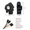 4-in-1 Headlamp Control Switch Turn Signal 9 Pin SM Connector E-Bike Headlight Switch 22mm Horn Motorcycle Handlebar Switch