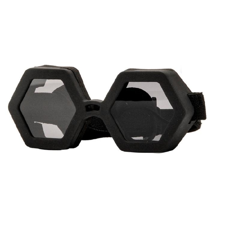 

Small Dog Eye Protecting Sunglasses Soft Frame Regulable Belt for Beach Walks And Outdoor Playing чорний