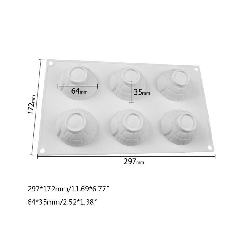 3D Christmas Snow House Silicone Mold Fondant Cake Decorating Dessert Pastry DIY