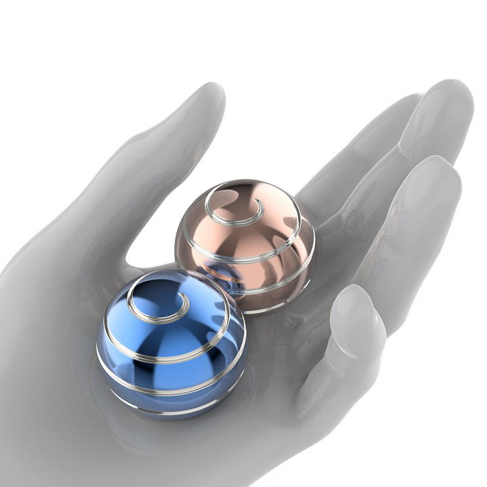 Kulička na prst Fidget hračka Úleva od stresu a úzkosti Děti Dospívající Dospělí Rotační gyroskop na špičku prstu Cestovní Mini Hypnotický spinner Stolní hračka