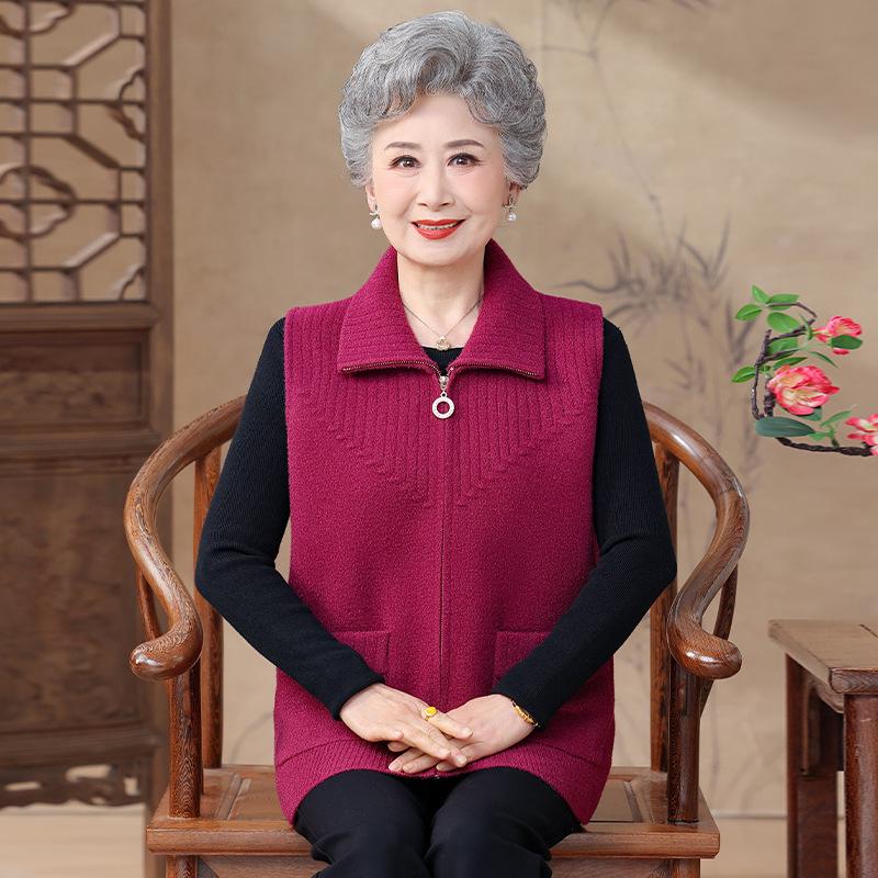 Spring & Autumn Vest for Middle-Aged and Elderly Women - 2026 New Style Capelet