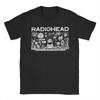 Novelty Radiohead Creep T-Shirt Unisex Cotton Short Sleeve Rock Band Round Neck Summer Tops Shirts