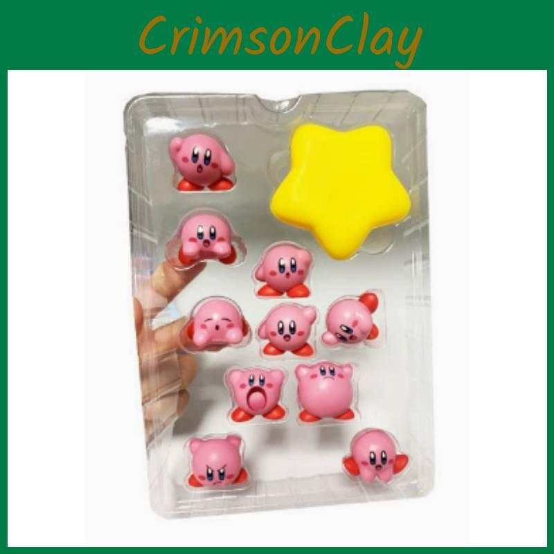 Kirby Stacking Toy Set With Plastic Figures For Kids And Collectors
