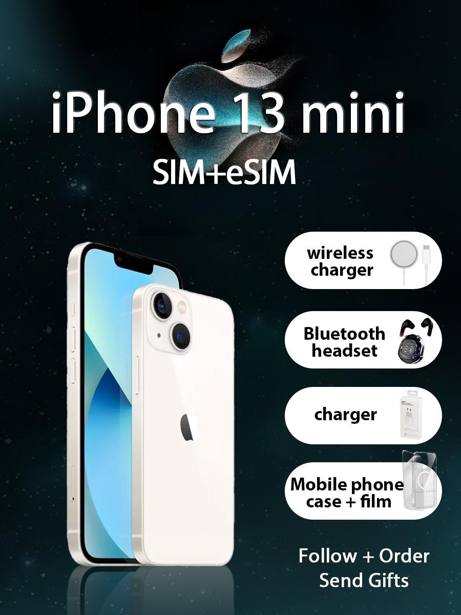 

Apple iPhone 13 mini US version smartphone global language, single SIM + eSIM 128GB
