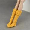Handmade Knitted Stockings New Fashion Long Doll Socks Accessories 1/6 Bjd Doll