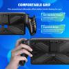 Protective Case Cover for Playstation Portal Game Console-Soft TPU Kickstand Case Cover with Stand for Ps Portal Accessories Skin