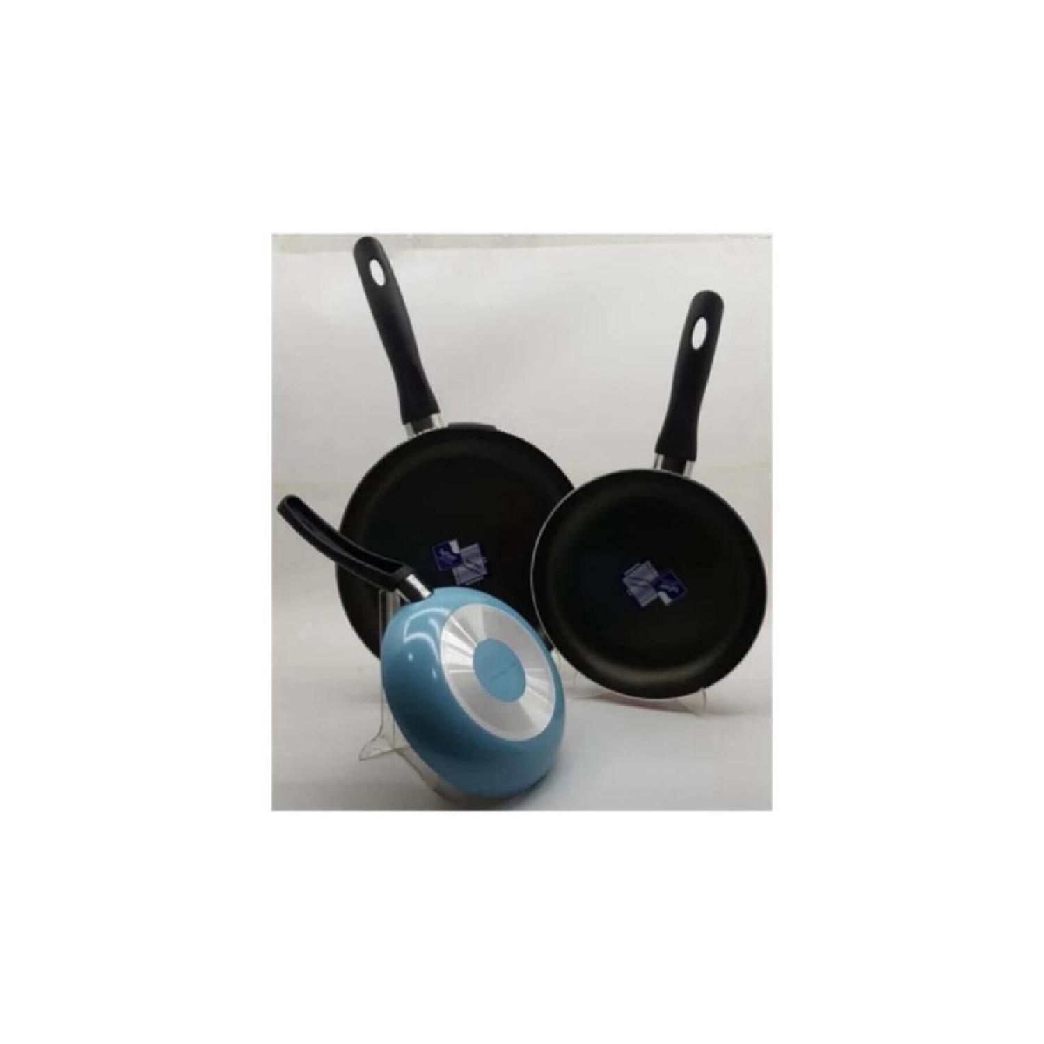 

Набор из 3 кастрюль 18, 22, 26 см, бирюзовый