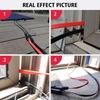 JMUYTOP 12AWG Solcellepanelkabel 4mm2 Flat Solcelle Fotovoltaisk Ledning 30A Vindus Balkong Solcelleledning For ecoflow/Anker/allpower