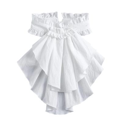 Viktorianischer Abnehmbarer Kragen Kolonialer Jabot-Kragen Mit Mehrlagigem Design Für Damen Mädchen Formelles Event Kostümzubehör