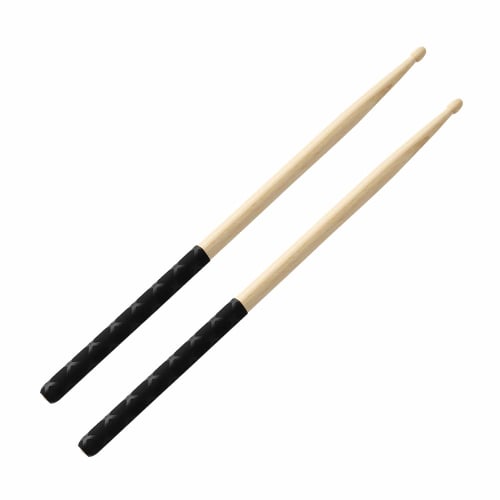 Musfunny Non-Slip Drumsticks, Set of 2, 5A: Lightweight and Durable Wooden Drumsticks - Percussion Sticks for Beginners, Kids, and Adults