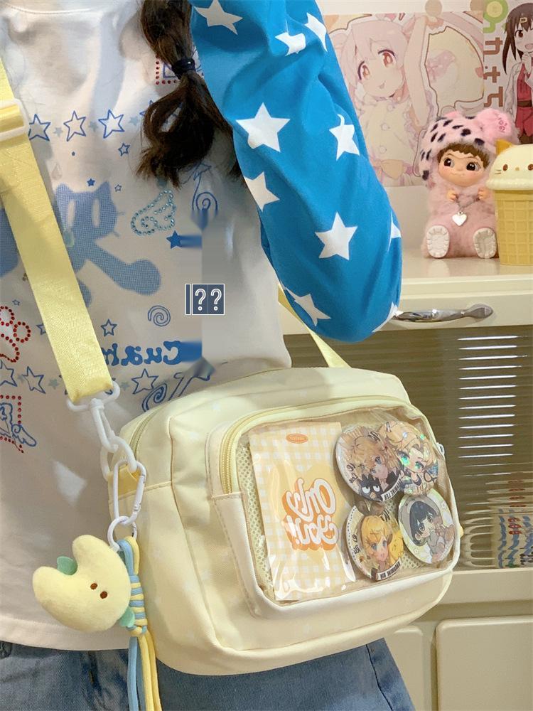 Sac Ita Couleur Bonbon: Sac bandoulière et sac à bandoulière Comic-Con japonais pour étudiants