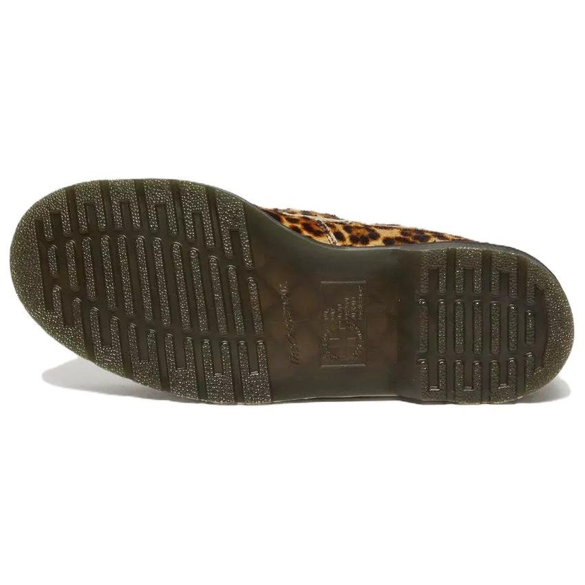 Dr. Martens Adrian Suede Fashion Comfortable Loafers Unisex Loafers Yellow Black 31506948