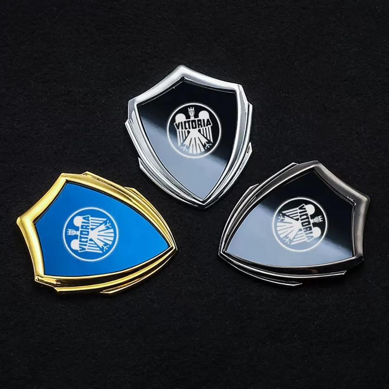 Victoria All-metal Sun-resistant and Non-fading Motorcycle 3D Three-dimensional Car Sticker Modified Decorative Sticker Body Side Logo Badge