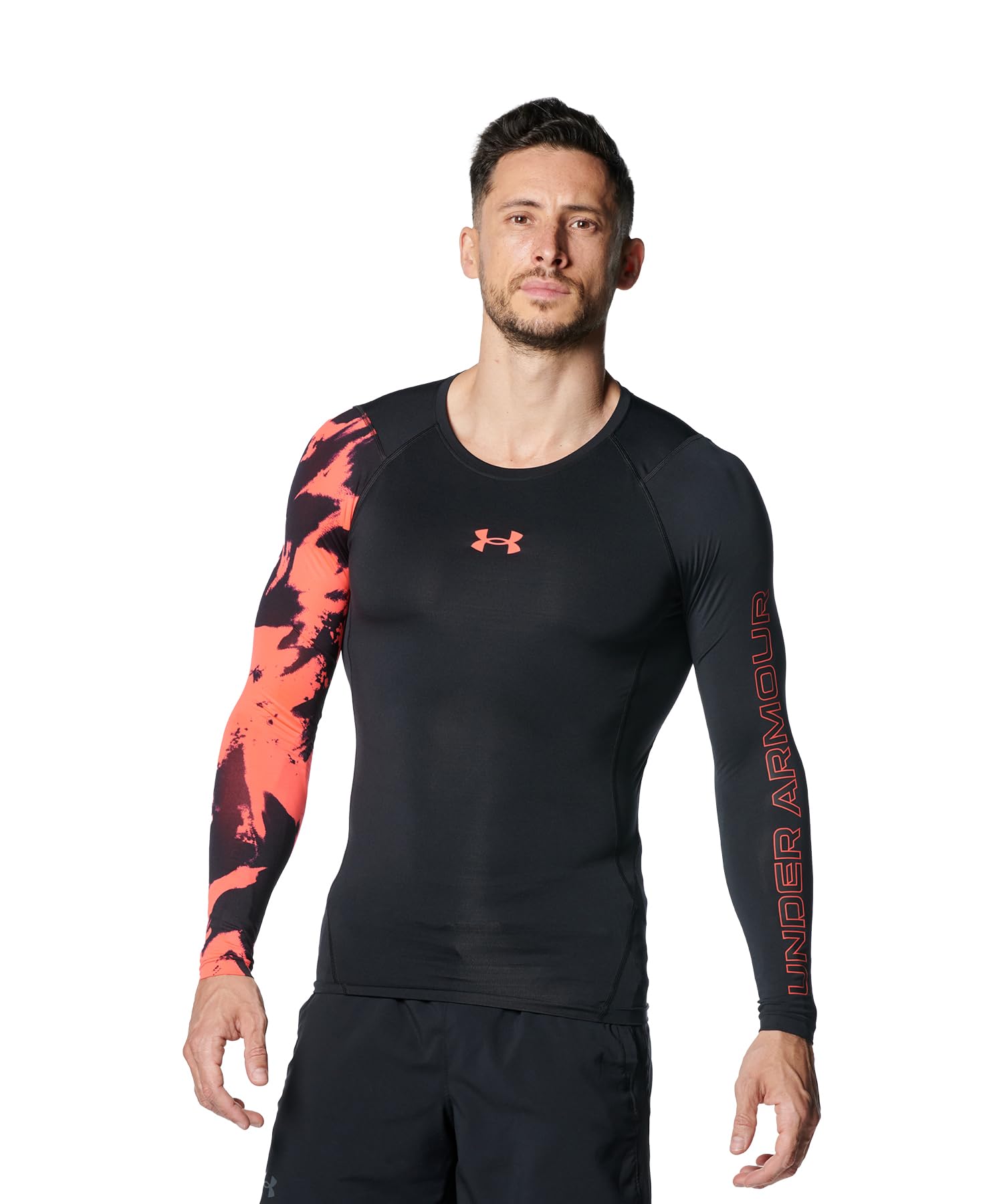 

Under Armour UA HG ARMOUR LS NOVELTY Black Red MD