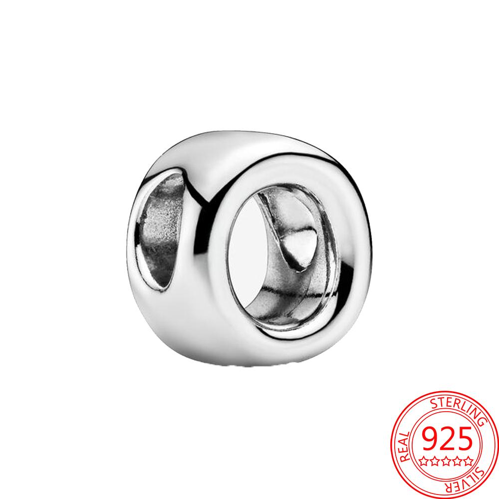 Copper Metal 26 English Letter Bead Component Charm Bead Component Compatible With Do It Yourself Brand Bracelet High Quality Fine Jewelry Neutral