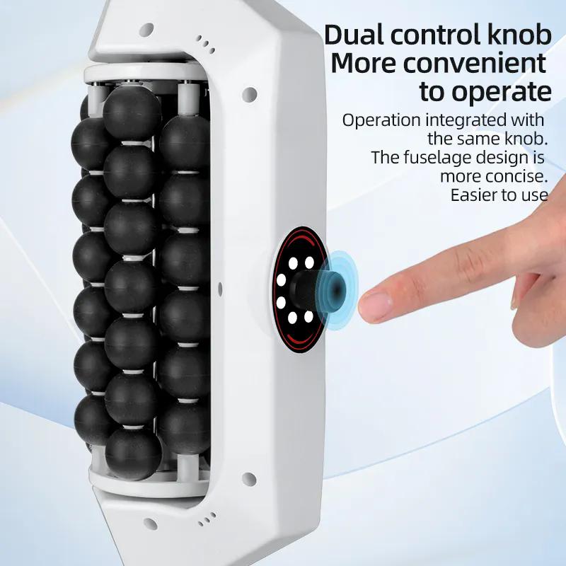 Rechargeable Roller for Muscle Body Relaxing High Frequency Rolling Massage Anti-Cellulite Body Shapping Slimming Machine