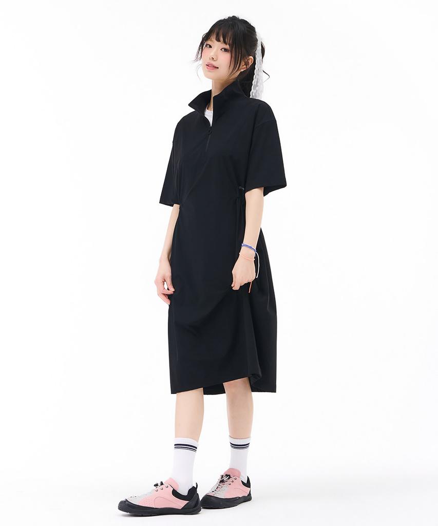 Chase Cult Women'S Coolite High-Neck Dress - Black