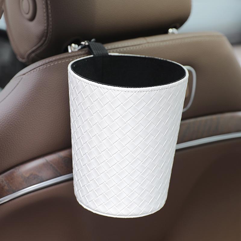 Panda Car Hanging Trash Can & Organizer