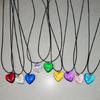 Heart Necklace Female Temperament Niche Net Red Collarbone Chain Korean Version