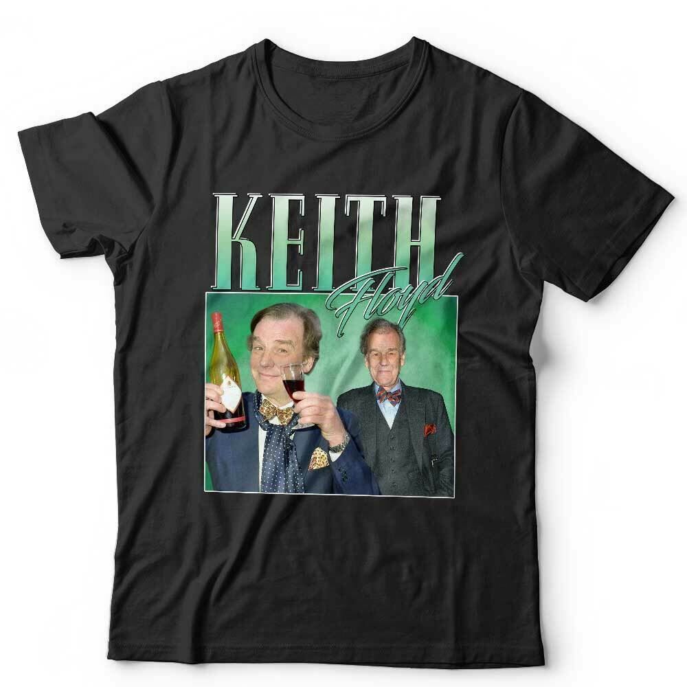 Keith Floyd Tshirt Appreciation Unisex Homage Throwback Cook Chef Funny