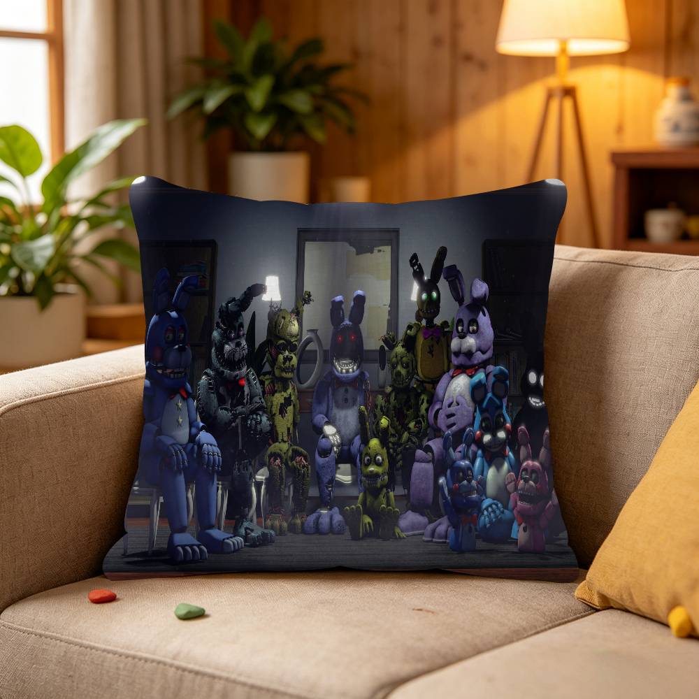 Fnaf Five-nights-At-Freddys Personalized Pillow Dust Cover Bedroom Kids Party Decoration Pillowcase Birthday Children Gift
