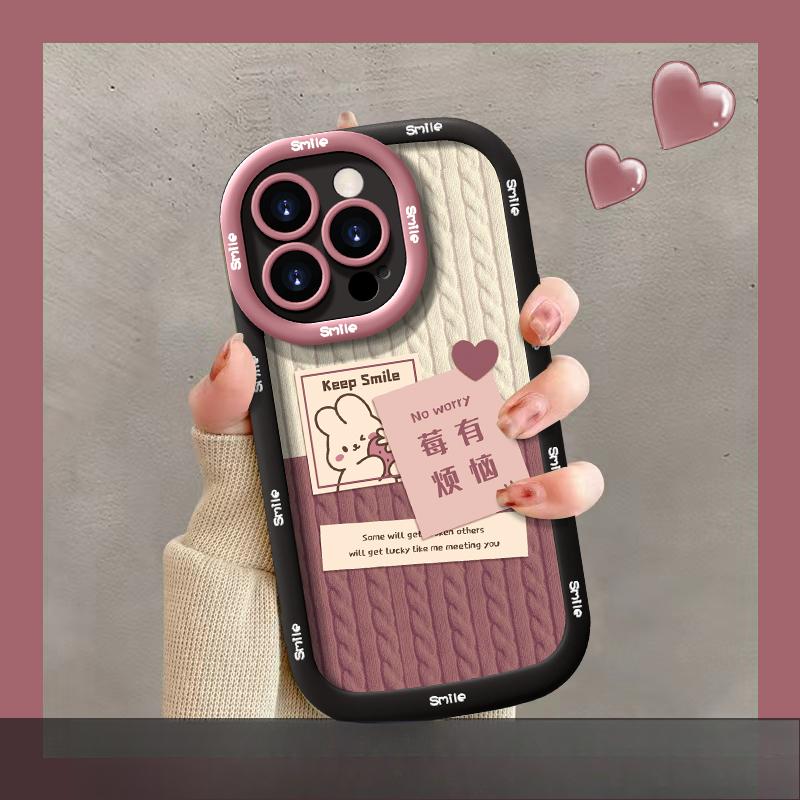 Form hat Probleme Anwendbar auf Apple 16PRO Handyhülle iPhone 15 Vollumschließend Feines Loch Sturzsicher 14 Niedlich XR/XS Frauen