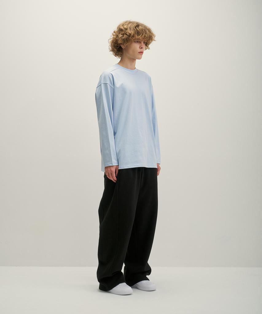 GNOK Daily Long Sleeve T-Shirt [Sky Blue]