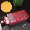 800ml OZ Squeeze Bottle Condiment Dispenser Ketchup Mustards Sauce Vinegar Household Seasoning Bottle for Kitchen