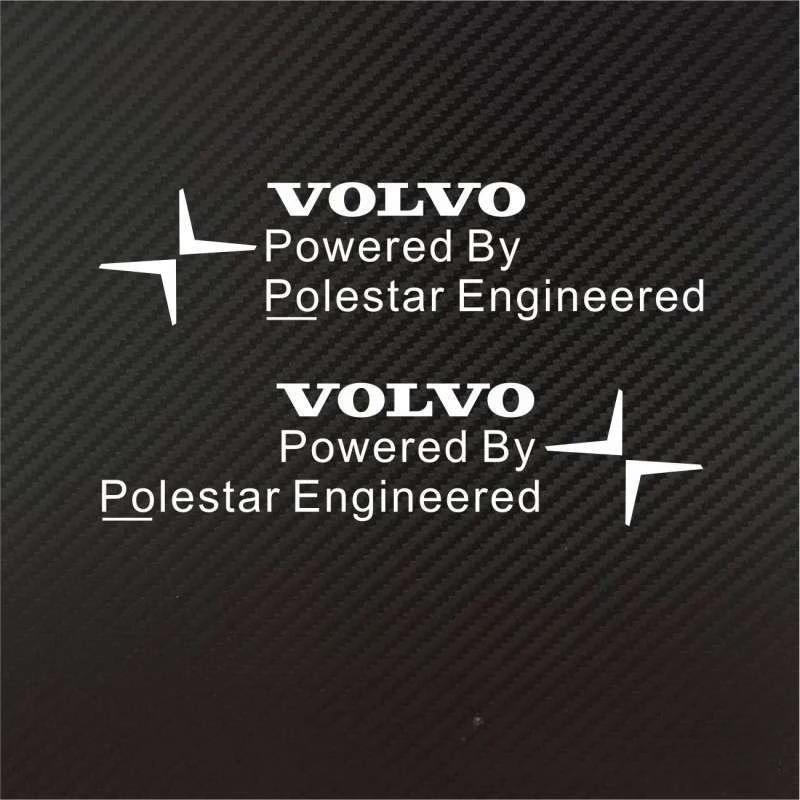 Personalized Car Front Personality Static Sticker Waterproof Static Decal For Volvo Polestar S60 XC60 S40 XC40 XC90 V60 S80 V90