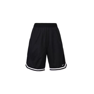 Elastische einfarbige lockere Sport-Freizeitshorts Herrenhosen Schwarz FN2605-010