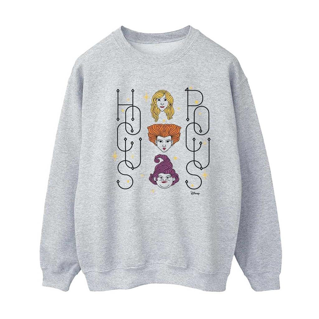 Disney Damen/Damen Hocus Pocus Faces Sweatshirt