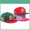 Mexicaanse Baseballpet Met Verstelbare Pasvorm Voor Zomerse Zonbescherming Fans