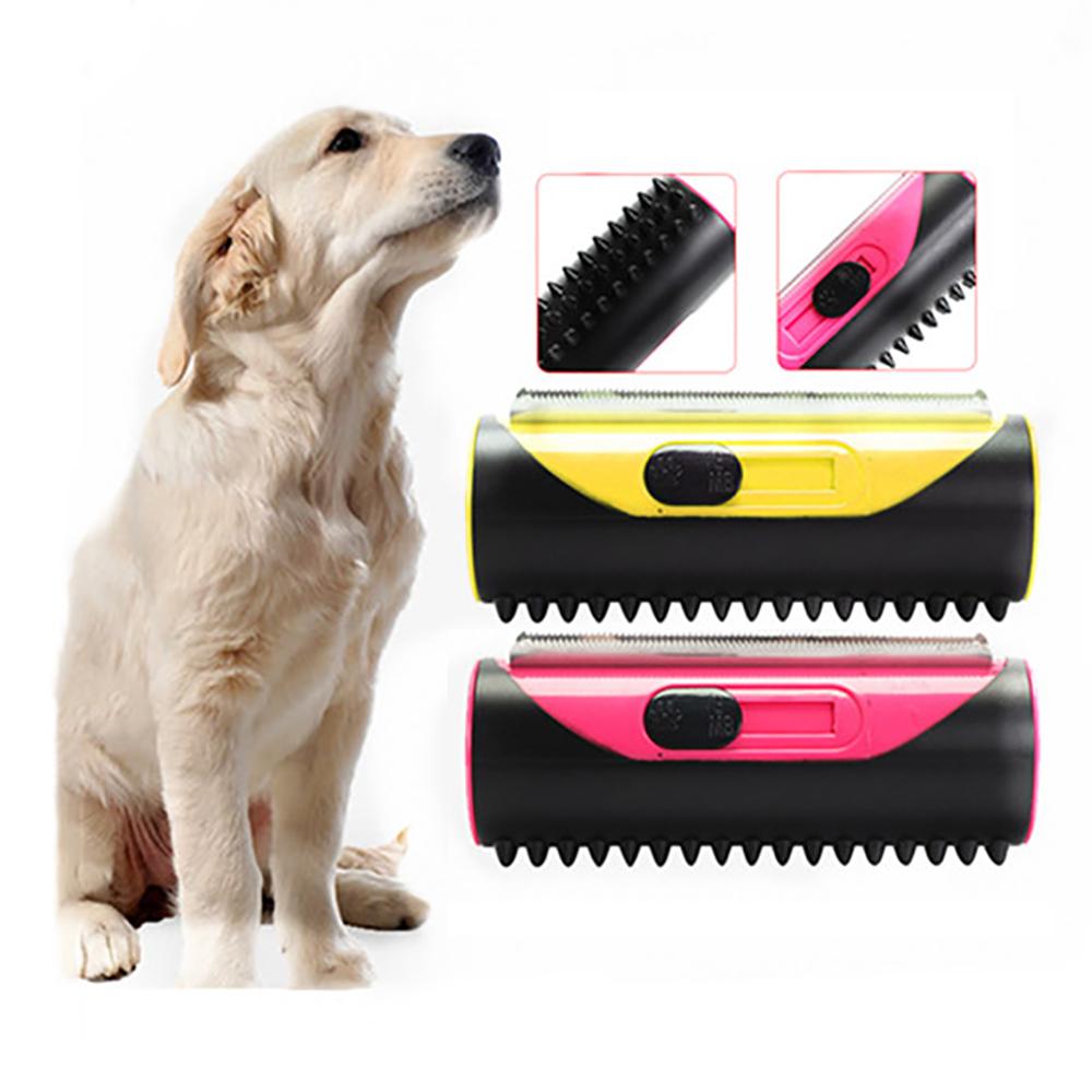 2 In 1 Professional Pet Grooming Brush Deshedding Tool Massage Comb For Dog Cat