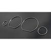 Car Styling Chrome Dashboard Gauge Ring Set For Volkswagen For VW Polo 6N