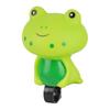 Cartoon Bike Bell Cute Squeeze Bicycle Horn Loud Clear Easy Installation On 0.87" Handlebars Bicycle Bell Lightweight Plastic Silicone Stretchable