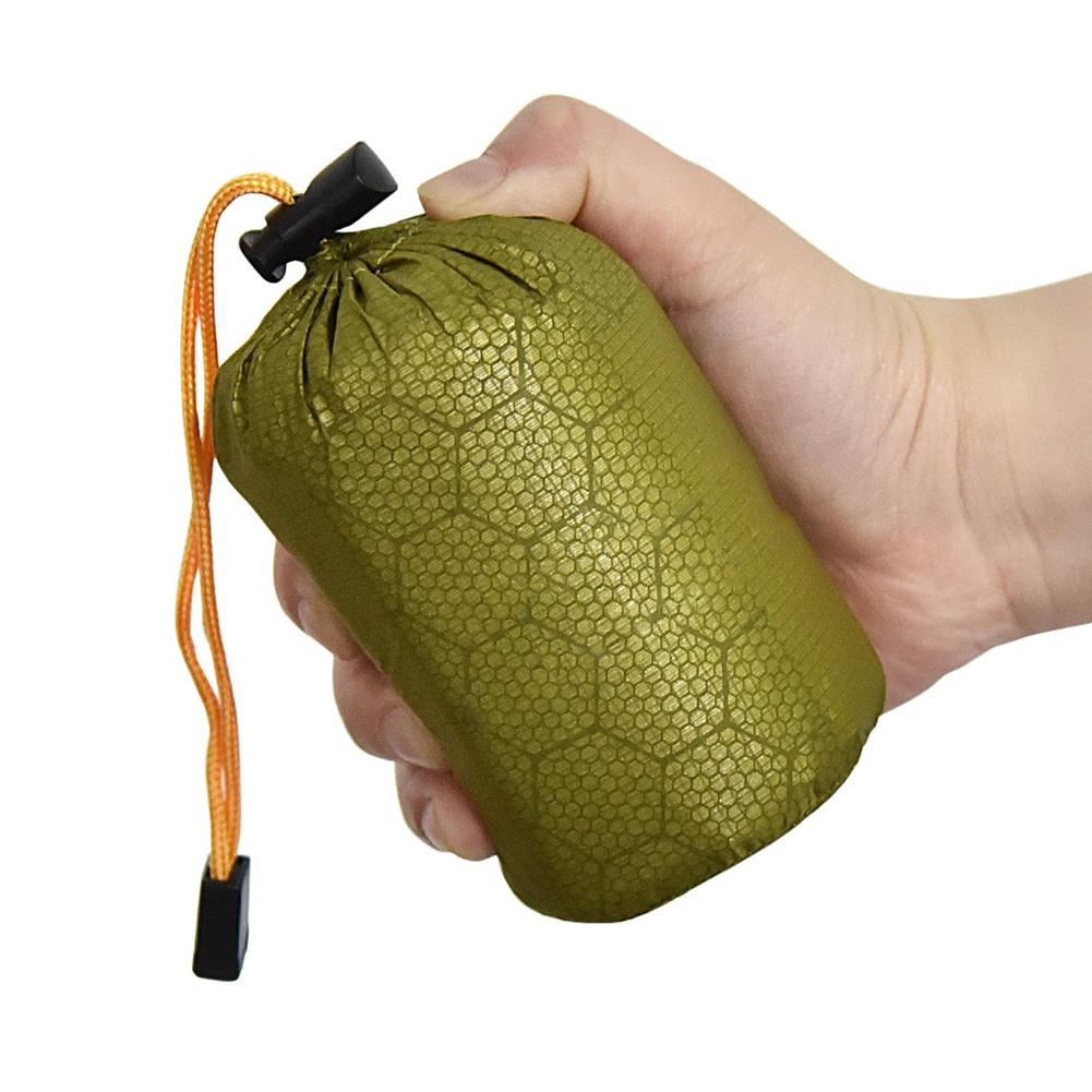Saci de dormit de urgență pentru supraviețuire, prim ajutor, sac de bivy, cort din folie de aluminiu PE pentru camping și drumeții în aer liber, protecție solară