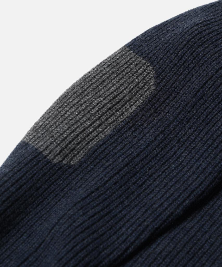 FRIZMWORKS Patch Round Pullover Knit _ Navy