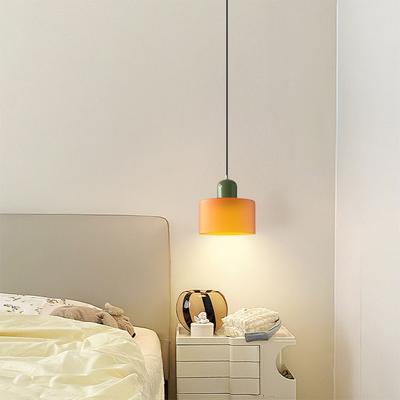 Nordic Led Pendant Lamps Simple Creative Long Line Small Chandeliers Bedroom Lamp Restaurant  Glass Decoration Pendant Light