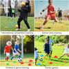 25/50Pcs Colorful Training Marker Cones Durable Soccer Cones  Football Training Equipment