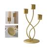 Iron Candlestick Holder Nordic Wedding Metal Candle Stand for Home Room Decor