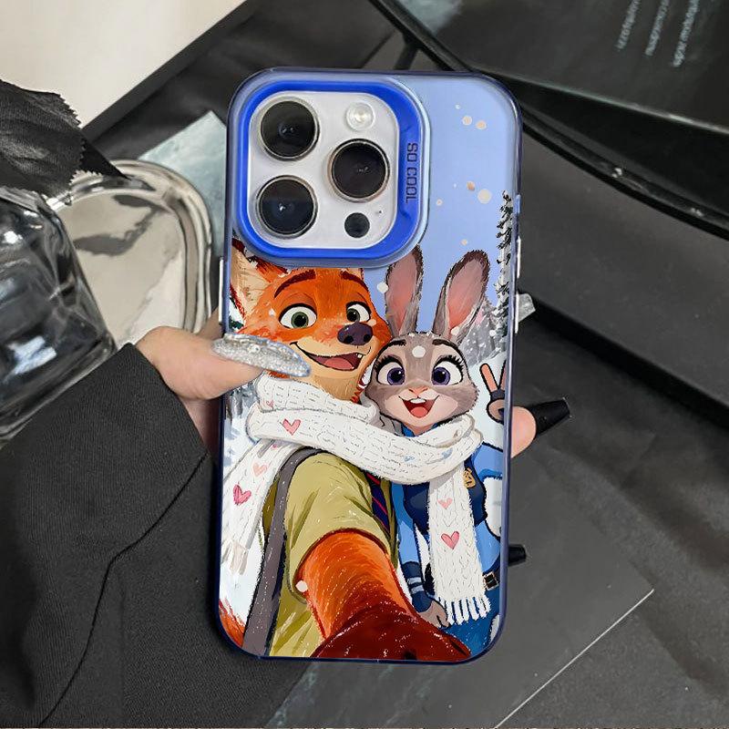 Nick Judy applies to Apple 17 mobile phone case iPhone15 soft case 16 anti-drop 14promax Zootopia