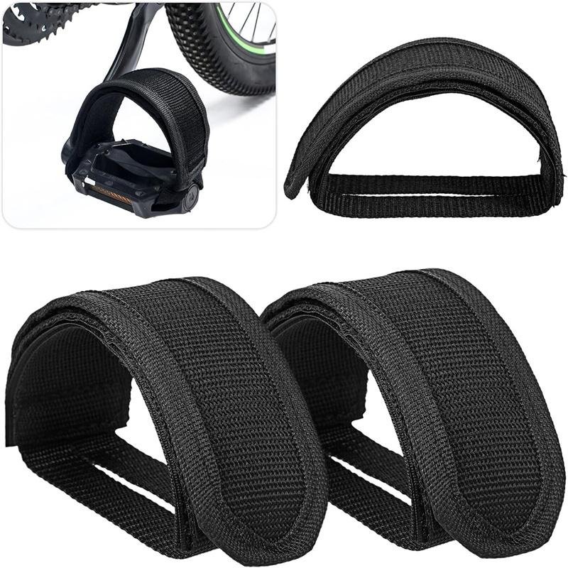 Curele pentru pedale de bicicletă Clip din nailon pentru degete Cureaua pentru picior Pedale adezive pentru biciclete Piese de biciclete de drum cu roată fixă ​​Accesorii MTB