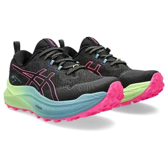 Asics Trabuco Max 2 Black Hot Pink Women Sneakers 1012B426-002