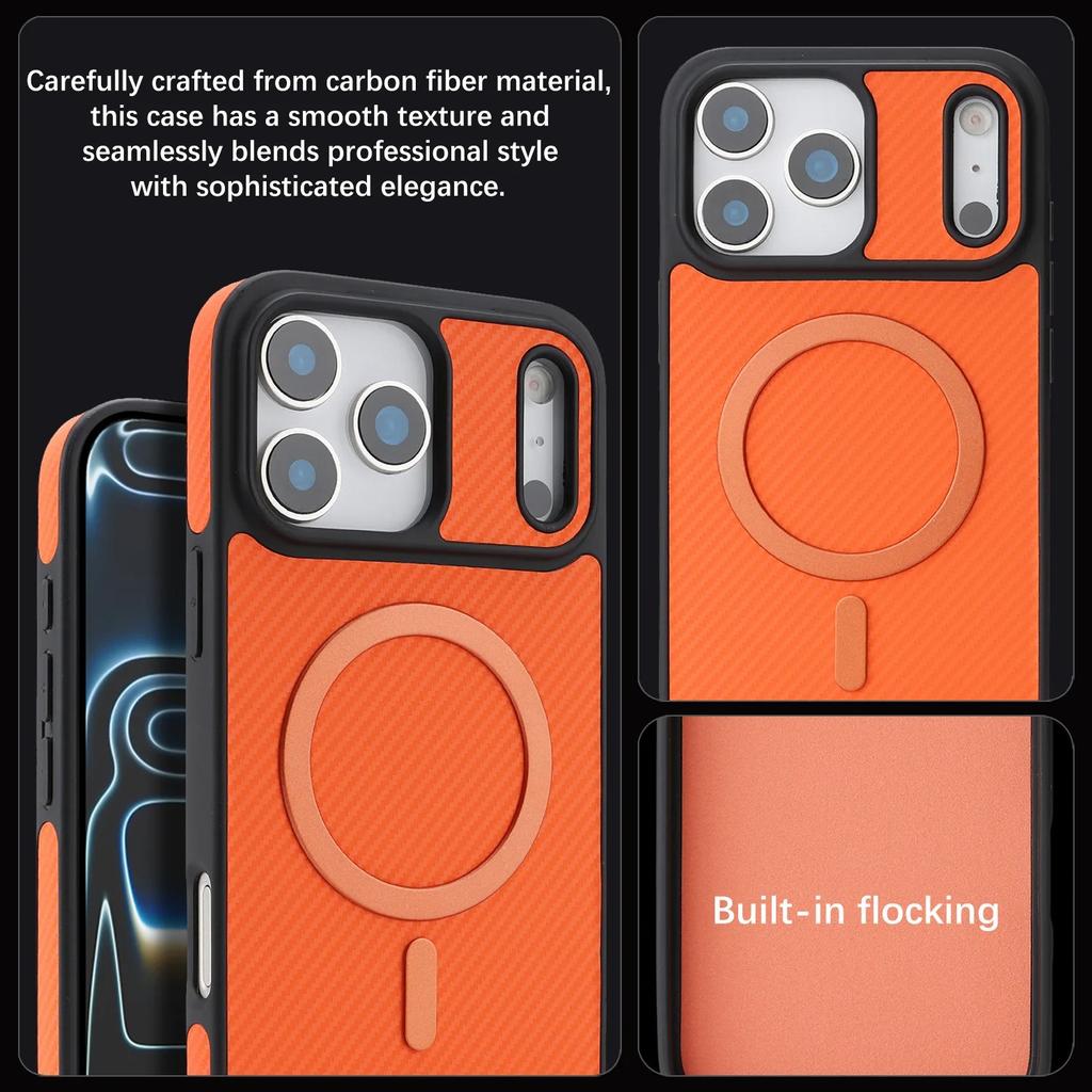 Magnetic Ring with Wireless Charging Phone Case for iPhone 16 Pro Max 17 Air 16E/15/14 Plus/13/12Pro Leather Flocking Back Cover