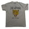 Unisex Shirt Cotton Oversize Large Size Def Leppard Youth Girls Rock