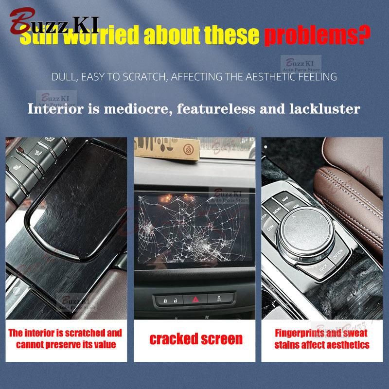 For BYD Son PLUS - Car Interior Film Dashboard Navigation Gear center console Anti-scratch transparent TPU Car Film