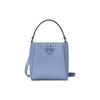 Mcgraw Iconic Double T Logo Handcrafted Elegant Stitching Bucket Bag Women Handbags Blue Wood 74956-457