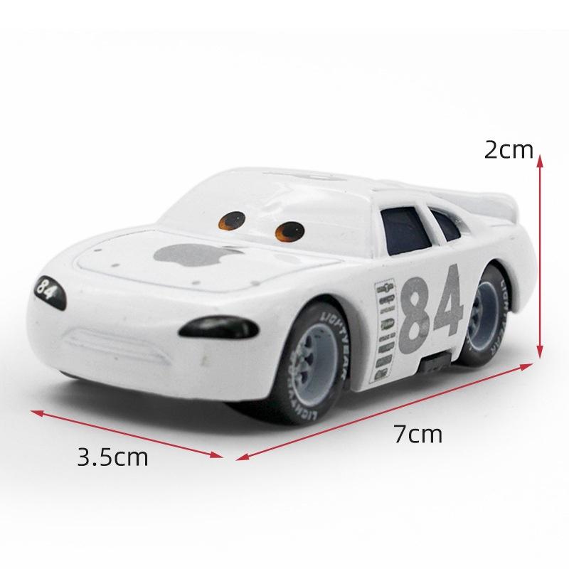 Durable Cars Lightning Mcqueen Alloy Toy Model Sheriff And Cabrera For Kids
