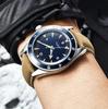 41mm Dive No Logo NH35 Watch Stainless Steel Band Mens Mechanical Oem Automatic Diver Watch Custom Logo Watch