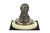 Bichon Frise, Bichon Tenerife, Bichon a poil frise - dog figurine, dog silhouette figurine, trophy for Art-Dog dog show exhibition